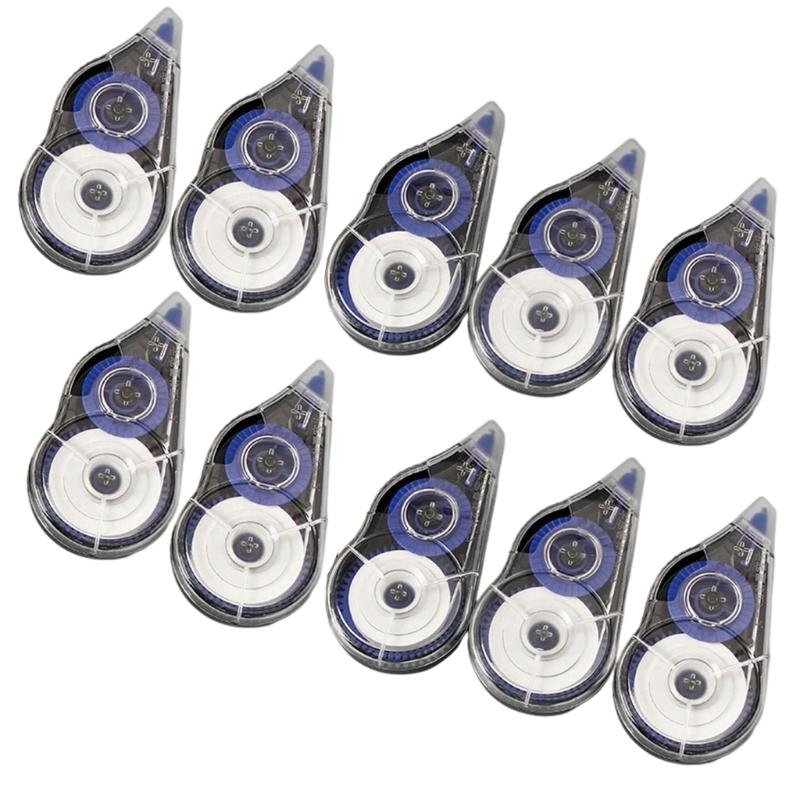 Correction Tape Roller - 10 Buah Pita Koreksi 8M X