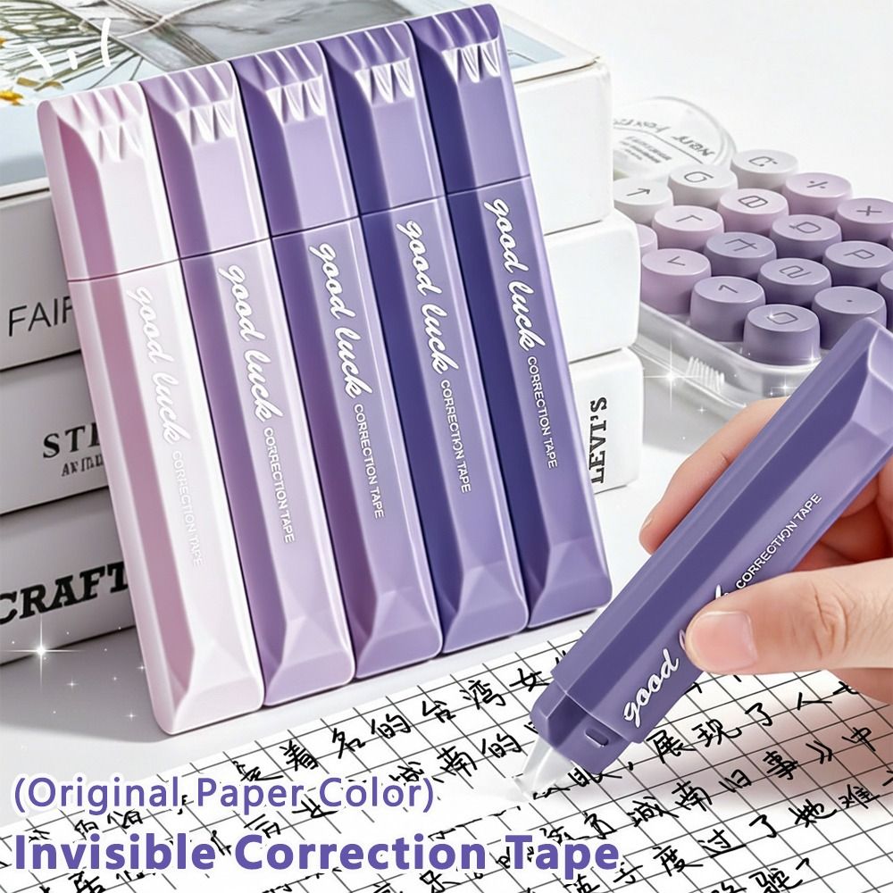 Correction Tape Roller - 5 buah/set Pita Koreksi Warna Gradasi,