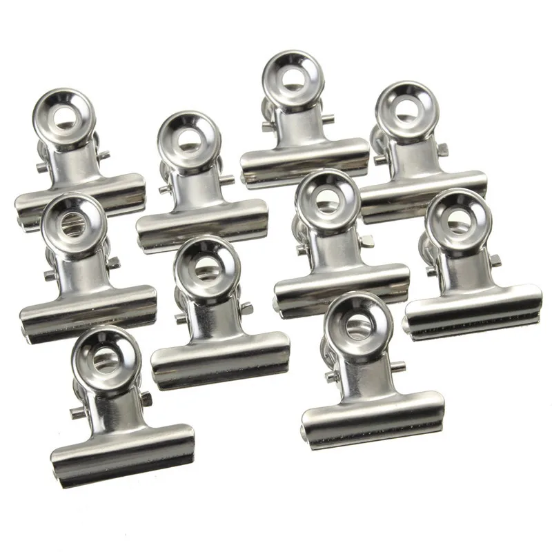 10 Buah Klip Binder Dokumen Ke - Binder Clip Assorted ulasan dan harga