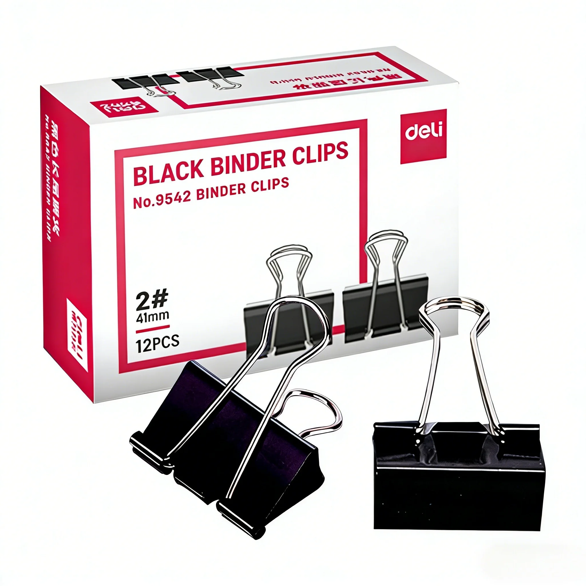 Klip Binder Hitam Seri 954 12p - Binder Clip Assorted ulasan dan harga