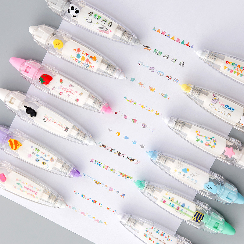 Kawaiibebek balon ikan ceri, p - Correction Tape Roller ulasan dan harga