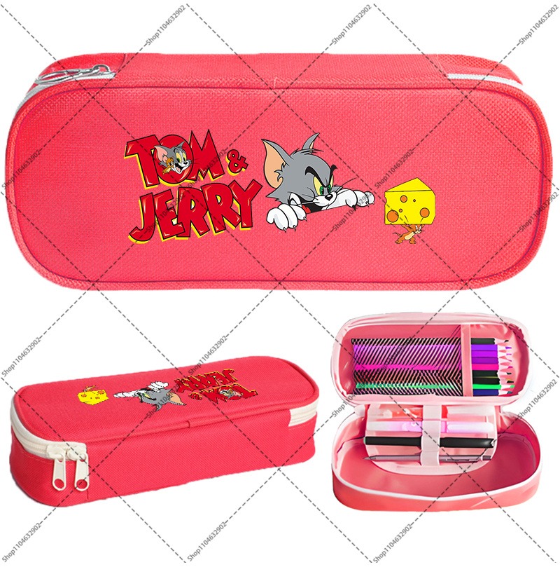 Kotak Pensil Lucu Tom dan Jerr - Stationery Supplier ulasan dan harga