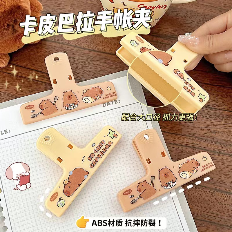 Capybara klip Binder Kawaii kl - Binder Clip Assorted ulasan dan harga