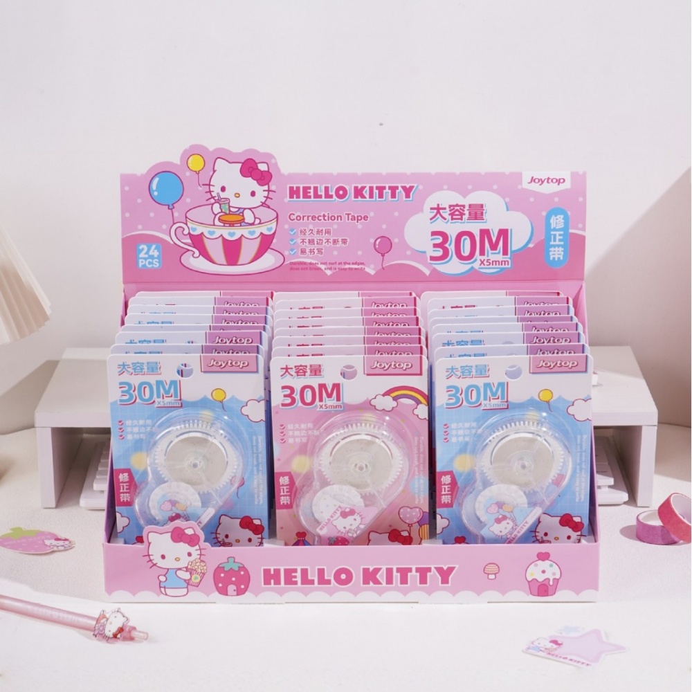 Pita Koreksi Hello Kitty Asli  - Correction Tape Roller ulasan dan harga