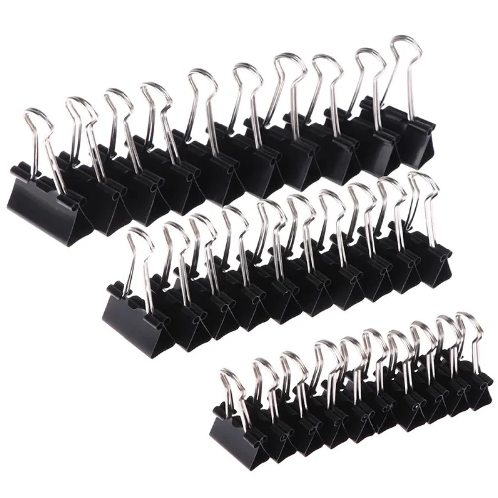 10 buah Klip Kertas Logam 19 2 - Binder Clip Assorted ulasan dan harga